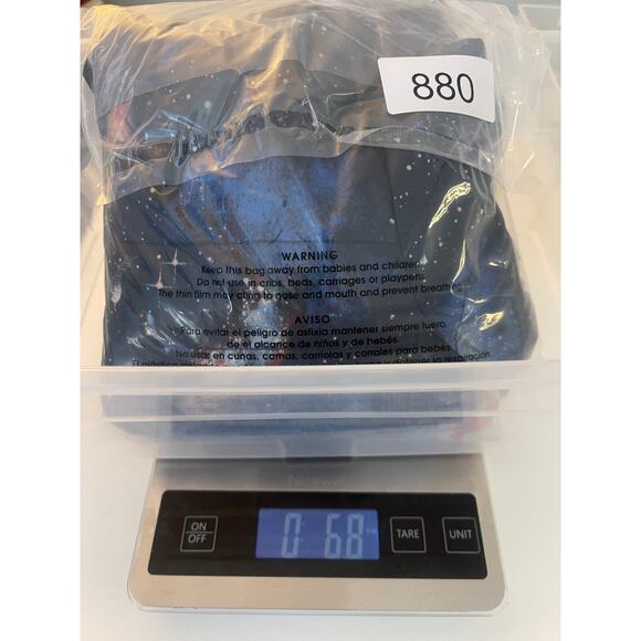 Baby Gap Space Theme Puffer Full Zip Jacket Hoodie Pockets - Size Boy's 2T - Picture 7 of 7